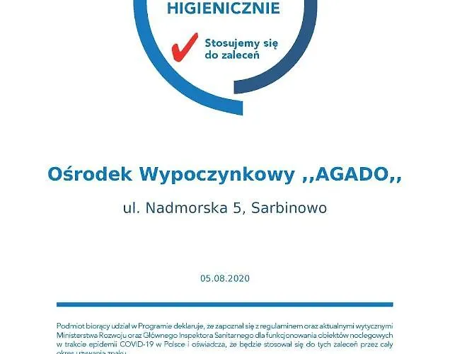 Osrodek Wypoczynkowy Agado 萨比诺瓦